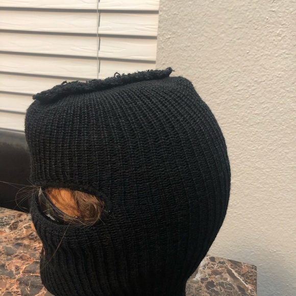Women,mens FULL HEAD FACE COVER KNIT HAT winter keep warm! one size fits most - Picture 6 of 10